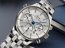 Show product details for Sinn 6000 Column Wheel Anniversary III Frankfurt Chronograph LE