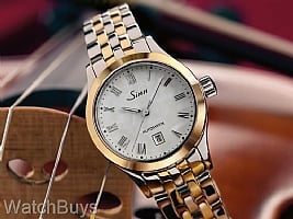 Show product details for Sinn 456 St GG MOP White on Bracelet