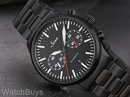 Show product details for Sinn 936 S Black Chronograph Fully Tegimented Limited Edition Non-Refundable Deposit