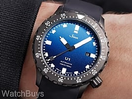 Show product details for Sinn U1-T S Roller Fully Tegimented Limited Edition on Silicone Strap