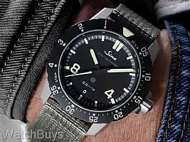 Sinn EZM 19 on Textile Strap...