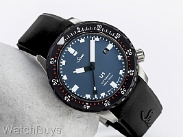 Show product details for Sinn U1-T SDR Blue Dial Fully Tegimented on Strap