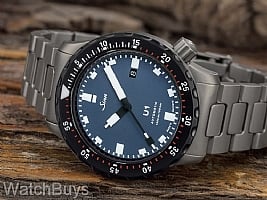 Show product details for Sinn U1-T SDR Blue Dial Fully Tegimented on H-Link Bracelet