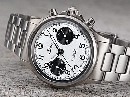 Show product details for Sinn 356 Flieger Classic W on Bracelet - Sapphire