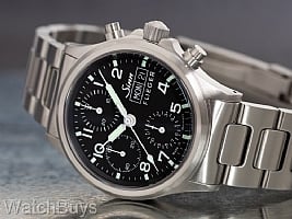 Show product details for Sinn 356 Flieger Sa Display Back on H-Link Bracelet