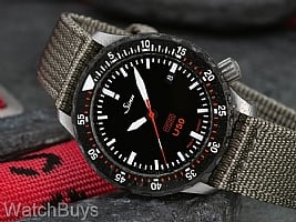 Sinn U50-T Hydro SDR Fully Tegimented on Double Textile Strap