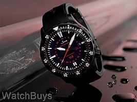 Show product details for Sinn U2 Black Fully Tegimented EZM 5 on Strap