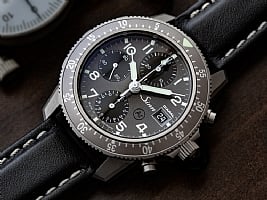 Show product details for Sinn 103 Column Wheel Titanium DIAPAL on Strap