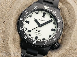 Show product details for Sinn U50-T S L Fully Tegimented Limited Edition on Bracelet Non-Refundable Deposit