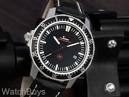 Sinn EZM 3 F Pilots on Leath...