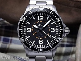 Show product details for Sinn 857 UTC VFR Tegimented on Bracelet