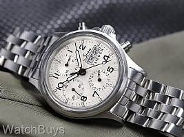 Show product details for Sinn 356 Flieger III Sa Display Back on Fine Link Bracelet