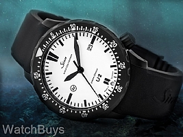 Show product details for Sinn U2 W Limited Edition on Rubber Strap