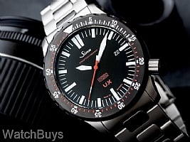 Show product details for Sinn UX-T SDR EZM 2 B Hydro Fully Tegimented on Bracelet