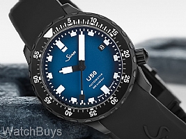 Show product details for Sinn U50 S Blue Limited Edition on Rubber Strap