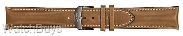 Show product details for Sinn Strap - 20 x 18 Shell Cordovan Brown; White Stitch - Long Length