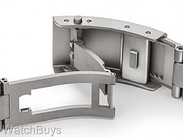 Sinn Quick Adjust H-Link Steel Buckle Only - 22 mm - Matte Finish