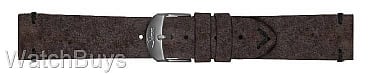 Sinn Strap - 20 x 18 Cowhide Dark Brown; Black Stitch - Vintage Style - Standard Length