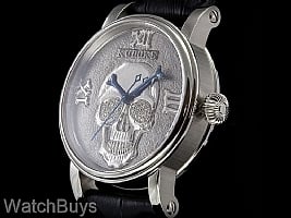 Show product details for Stefan Kudoke Hand Engraved Skull Non-Refundable Deposit